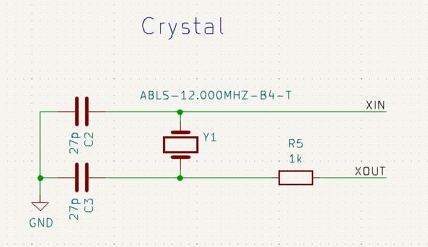 (Image of crystal oscillator schematic)